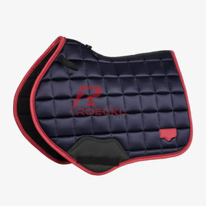 Tapis de selle de cheval anglais en gros de qualité supérieure tissu respirant durable doublure douce conception équestre confortable pour l'équitation - Product Image 1