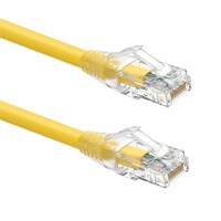 Cable de Red Cat5e Cat6 con Cubierta Flexible de PVC, Cable Ethernet con Conector RJ45, Estándar de Rendimiento de Frecuencia de 100MHz 250MHz