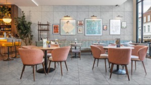 Azulejo de porcelana pulida esmaltada de alta calidad clásica moderna de 600x600, azulejo con aspecto de piedra para suelo de pared Interior resistente al desgaste - Product Image 5