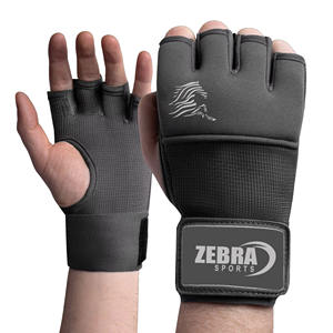 Gants de boxe Quick Gel avec logo personnalisé, sangle de poignet réglable et fermeture à boucle et crochet - Protection pour MMA, kickboxing, Muay Thai en extérieur - Product Image 6