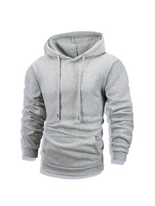 Sudaderas CON CAPUCHA DE Color sólido para hombre y mujer, sudadera cálida para hombre, ropa de calle de moda, jerséis transpirables holgados informales para hombre - Product Image 3