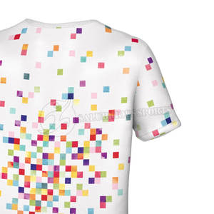 เสื้อยืดซับลิเมชั่นผู้ชายไซส์ใหญ่ ระบายอากาศได้ดี เป็นมิตรกับสิ่งแวดล้อม แห้งเร็ว ผลิตจากโพลีเอสเตอร์/คอตตอน ขายดี ผลิตในปากีสถาน - Product Image 6