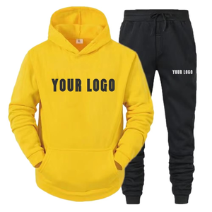Ensemble de survêtement personnalisé avec logo imprimé, nouveau style, pour couples, respirant, 2 pièces - Product Image 3