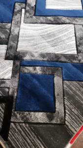 Tapis moderne en jacquard turc tissé à poils longs résistant aux taches fabriqué à la machine Décoration d'intérieur en provenance de Turquie - Product Image 2