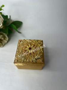 Boîte à bijoux en tissu de soie brodée, fabrication artisanale, design magnifique, prix de gros disponible ici, bonne qualité - Product Image 6