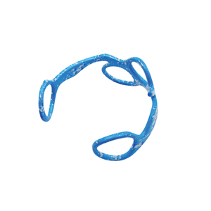 Anneau unisexe coiffeur Barber Bracelet facile à porter sur le poignet ou l'avant-bras supérieur le plus fleuri arc-en-ciel annelé couleur Bracelet unisexe - Product Image 3