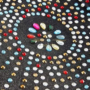 Services OEM Prix raisonnable Short strass Dernier style Design personnalisé Streetwear Short strass - Product Image 5