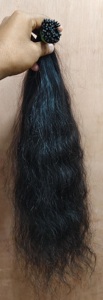 Pure Real South Indian Sin procesar I-Tep Hair Raw Indian Remy Virgin Temple Hair Soft Silky Authentic Heritage Wave Cabello humano - Product Image 2