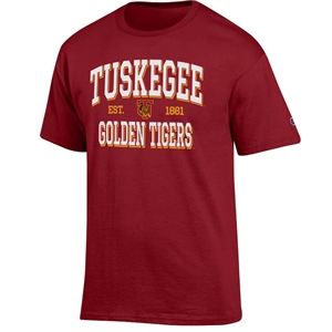 Tuskegee Golden Tigers camiseta Est 1881 University Apparel algodón Casual Wear Alumni Fan Top Bulk Custom School Spirit Tee - Product Image 2