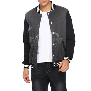 Chaquetas para hombre Ropa de calle de alta calidad Chaquetas universitarias de algodón 100% a precio mayorista Fabricante de Pakistán - Product Image 1