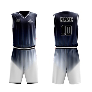 Ventes en gros d'usine, uniformes de basket-ball d'équipe de haute qualité à séchage rapide, maillots de basket-ball pour hommes, ensemble de basket-ball - Product Image 1