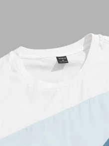 เสื้อยืดผู้ชายออกแบบเองสำหรับฤดูร้อน ขายดี เสื้อยืดผ้าฝ้าย 100% สำหรับผู้ชาย - Product Image 3