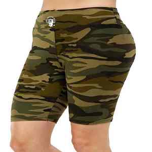 Vêtements de sport UNIQUE pour femmes, short de cycliste à taille haute et à effet push-up, tissu personnalisé, séchage rapide, respirant, écologique - Product Image 6