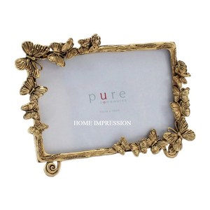 Thiết lập của 3 kích cỡ khác nhau rắn brass khung ảnh chất lượng tốt nhất tùy chỉnh hình dạng Home Side Bảng khung ảnh ở mức giá thấp nhất - Product Image 4