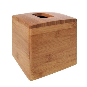 Soporte de caja de pañuelos sólido de alta calidad de madera de mango moderno para baño de Hotel restaurante forma cuadrada hecha a mano impresa personalizada - Product Image 6