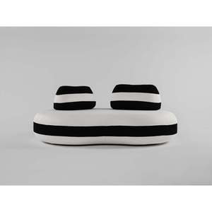 Bombom 2.5 Seat White Nero Sectional <b>Sofa</b> 3-Seater Living Room Home Furniture Fabric Boucle PU <b>Sponge</b> Upholstered Sectional - Product Image 1
