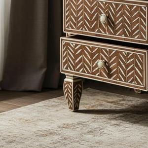 Hot Sale Handcrafted Bone Inlay <b>Drawer</b> Console Cabinet Decorative Storage Furniture for Living Spaces At Competitive Price - Product Image 5