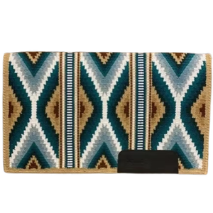 Couleurs personnalisées Western Show Tapis de selle de cheval Double tissage NZ Laine OEM ODM disponible pour les distributeurs - Product Image 1