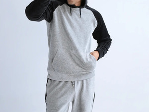 ชุดวอร์มสำหรับผู้ชายชุดวอร์มผ้าฝ้ายเข้ารูป - Product Image 2