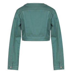 Veste en jean coupe ajustée à la mode en extérieur très vendue/vestes en jean respirantes pour femmes pour la saison d'automne et d'hiver - Product Image 2