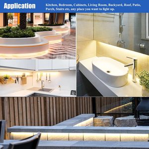 IP68 Étanche Plafond Cob Bande Lumière DC 24V 320led/m 10mm 100m 3000K 4000K 6000K Rouge Vert Bleu Piscine Intérieure et Extérieure - Product Image 6