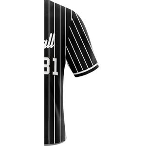 Conjunto de Camiseta de Béisbol Personalizada con Logotipo de Equipo para Hombre, 100% Poliéster, Secado Rápido, Transpirable, Camiseta y Pantalones Cortos, Múltiples Posiciones para Logotipos - Product Image 6