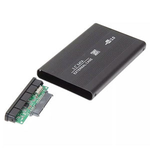 Carcasa de <span class=keywords><strong>disco</strong></span> <span class=keywords><strong>duro</strong></span> externo HDD/SDD de aluminio portátil de 2,5 pulgadas, - Product Image 2