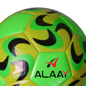 Balón de fútbol Alaay de alta calidad, tamaño 5, 2,7mm, balón de fútbol de PVC brillante - Product Image 6