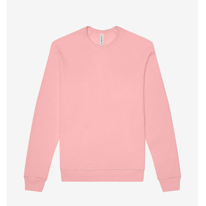 Bella toile impression personnalisée vêtements hommes femmes Hip Hop ample rose pull sweat automne polaire pull sweat - Product Image 2