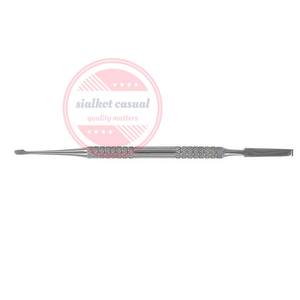 Empujador de cutículas de uñas de calidad superior Empujadores de cutículas de acero inoxidable de uñas de doble punta - Product Image 4