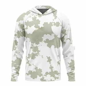 Sudadera con capucha de camuflaje de pesca para hombre, Camisa con capucha de pesca de manga larga transpirable de verano/UPF 50 + camisa de pesca con protección solar 4XL - Product Image 4