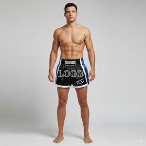 Vente en gros de shorts de Muay Thai personnalisés pour hommes, femmes et enfants shorts de Muay Thai en polyester fabriqués au Pakistan shorts de Muay Thai - Product Image 2