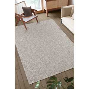 พรมปูพื้นเน็ตไลน์โฮม ผลิตจากเส้นใยสังเคราะห์คุณภาพสูง ลายคิลิม รุ่น DH003 สีเทา สำหรับห้องนอน ห้องทำงาน ห้องเด็ก ทางเข้าบ้าน - Product Image 1