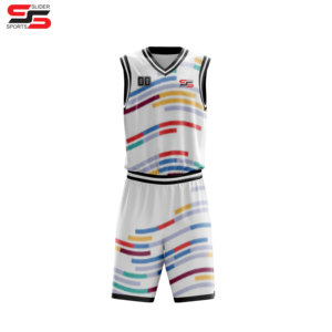 เสื้อบาสเก็ตบอลพิมพ์ลายของเยาวชนเสื้อบาสเก็ตบอล - Product Image 6