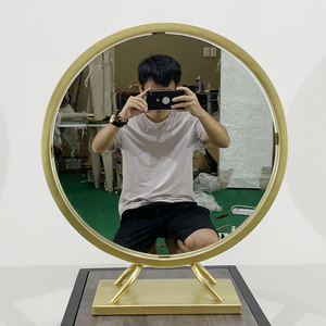 Bronze Desktop Beauty <b>Mirror</b> with <b>Foldable</b> Design-GNG002 - Product Image 1