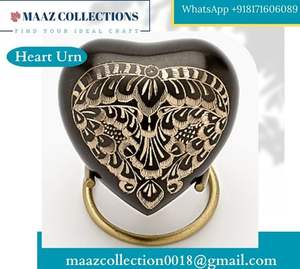 Mini urna de cremación de estilo americano, hermoso recuerdo de Metal pequeño para adultos, suministros funerarios - Product Image 4