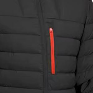 CONMRメンズユニセックス冬のフグジャケット暖かい防風ダウンパーカージッパー閉鎖カジュアル断熱ジャケット - Product Image 5