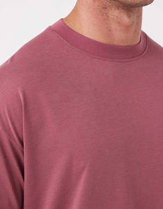 Blank Boxy Cropped Custom High Quality 260 GSM Oversized 100% Cotton Short Sleeve T <b>shirt</b> - Product Image 6