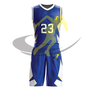 Conjuntos de Uniformes de Baloncesto Antibacterianos Unisex para Adultos de Talla Grande con Estampado Luminoso, Material de Poliéster Ligero, Logotipo Personalizado - Product Image 1