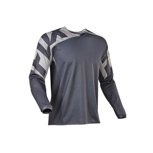 Jersey de Motocross Personalizado, Transpirable, de Poliéster/Algodón, con Estampado, de Manga Larga, de Alta Calidad - Product Image 2