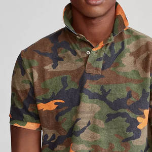 เสื้อโปโลผ้าฝ้ายถักสำหรับผู้ชาย - Product Image 5