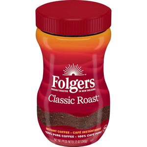Café Instantáneo en Cristales Folgers Classic Roast, 12 Onzas - Product Image 2
