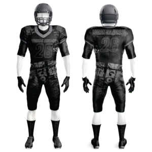 Top Trending Youth American Football Uniform Diseño personalizado Transpirable Adulto Conjunto Tallas grandes Secado rápido Verano Manga corta - Product Image 3