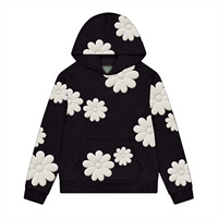 Nouveaux sweats à capuche unisexes de haute qualité 100% coton, impression par décharge, logo personnalisé, respirants, sportifs