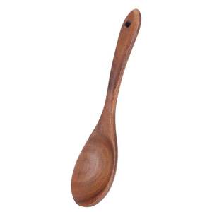 Cuillère à soupe en bois la plus vendue, couverts en bois, cuillère de service, cuillères de service décoratives pour hôtel et cuisine, en vente, fabriquées en Inde - Product Image 4