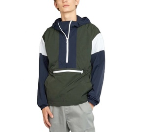 Chaqueta Cortavientos de Nailon Transpirable para Hombre, Talla Grande, Informal, Deportiva, para Exteriores, con Cierre de Cremallera, Estilo Fresco, Impermeable, para Verano - Product Image 4