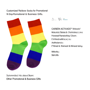Calzini Arcobaleno Personalizzati per Regali Promozionali e Aziendali - Product Image 2