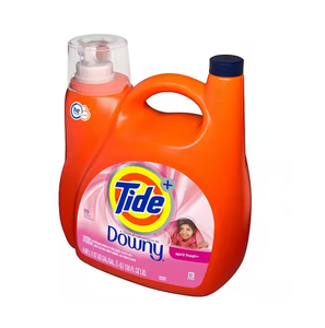 Tide ultra concentré avec détergent à lessive liquide Downy HE, avril frais, 110 charges, 150 floz - Product Image 1