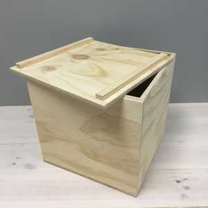 กล่องเก็บของเล่นไม้ 320x320x320 มม. - Product Image 4