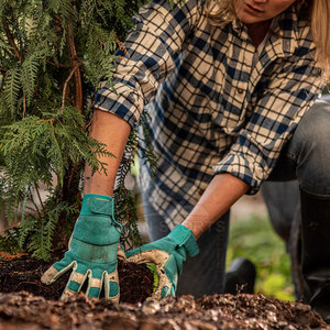 Gants de travail en cuir professionnels personnalisés avec logo OEM Gants de travail XL imperméables, souples et anti-coupure, à usage général, Protection des mains et des bras - Product Image 6